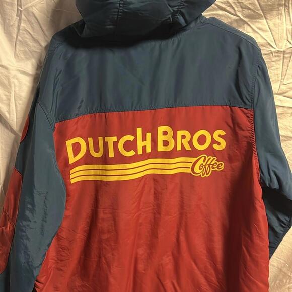 Dutch Bros, Colorado jacket, red and blue - Picture 2 of 4